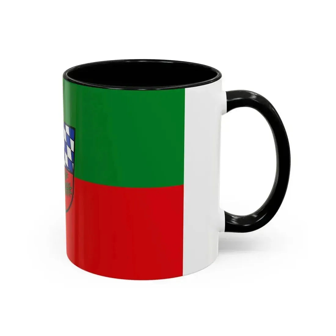 Flag of Weiden in der Oberpfalz Germany - Accent Coffee Mug - Go Mug Yourself