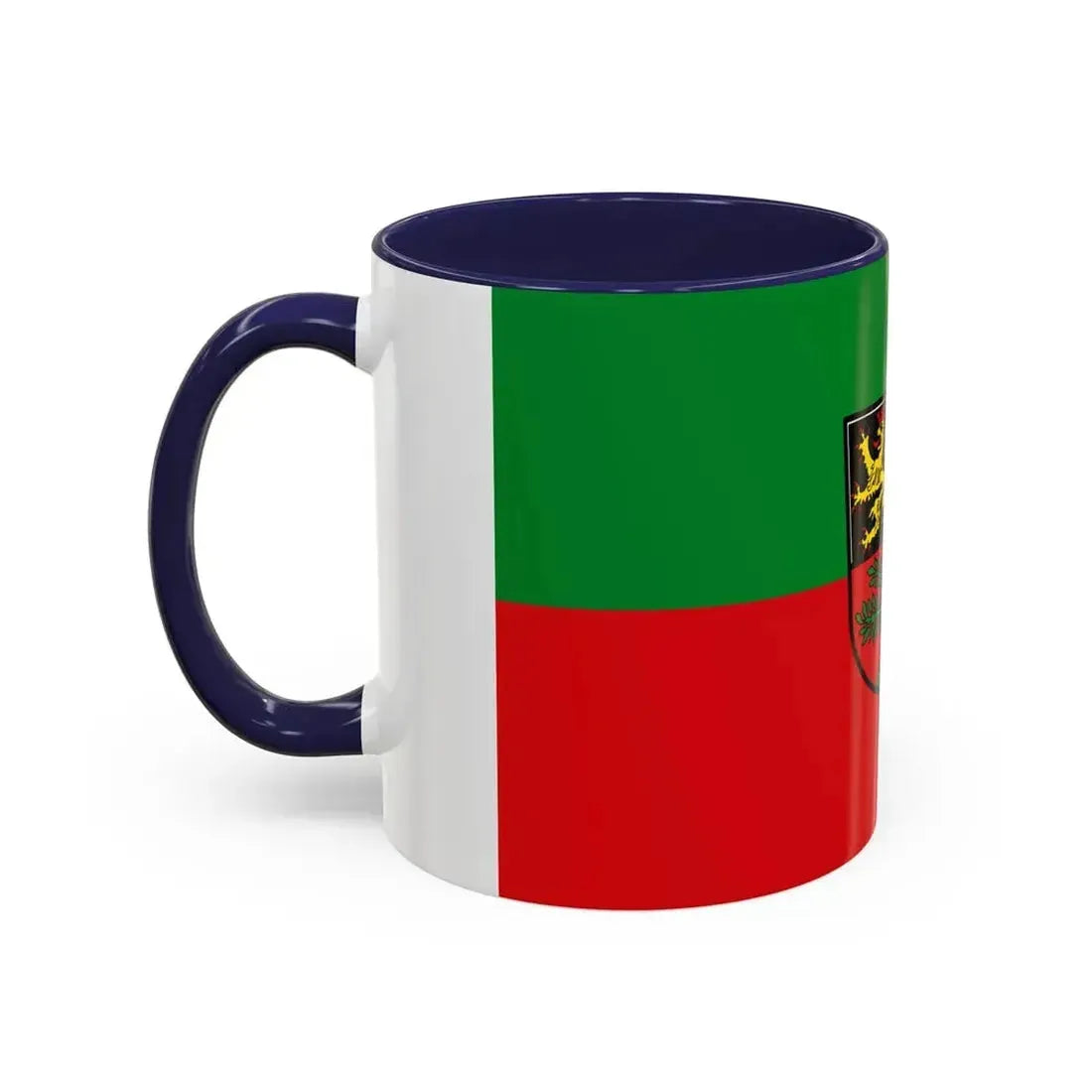 Flag of Weiden in der Oberpfalz Germany - Accent Coffee Mug - Go Mug Yourself