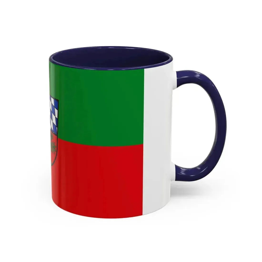 Flag of Weiden in der Oberpfalz Germany - Accent Coffee Mug - Go Mug Yourself
