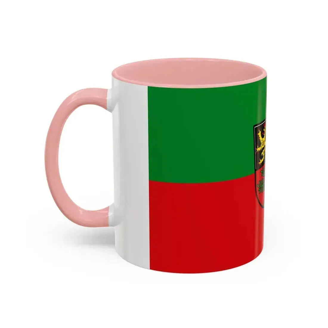 Flag of Weiden in der Oberpfalz Germany - Accent Coffee Mug - Go Mug Yourself