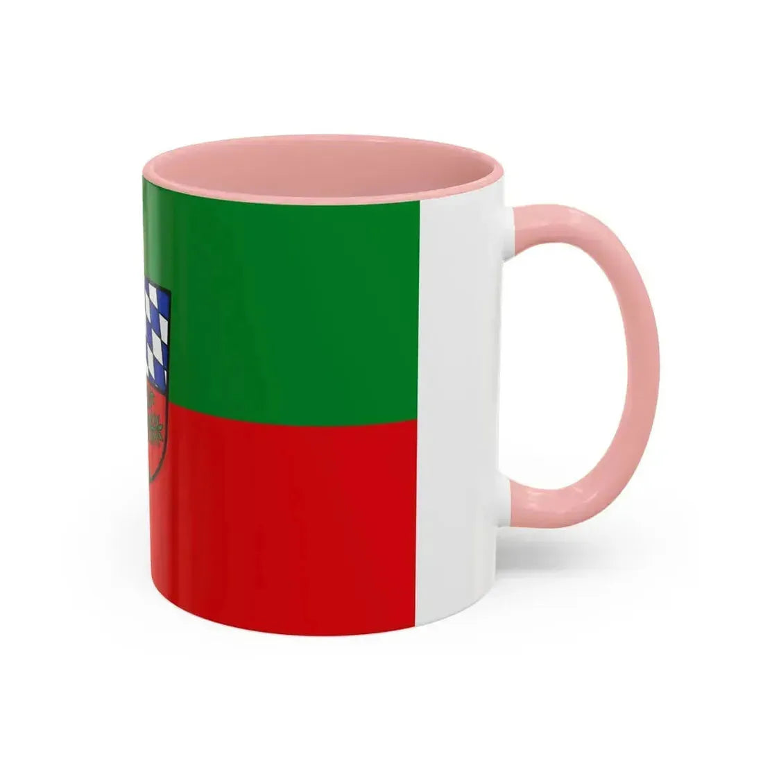Flag of Weiden in der Oberpfalz Germany - Accent Coffee Mug - Go Mug Yourself