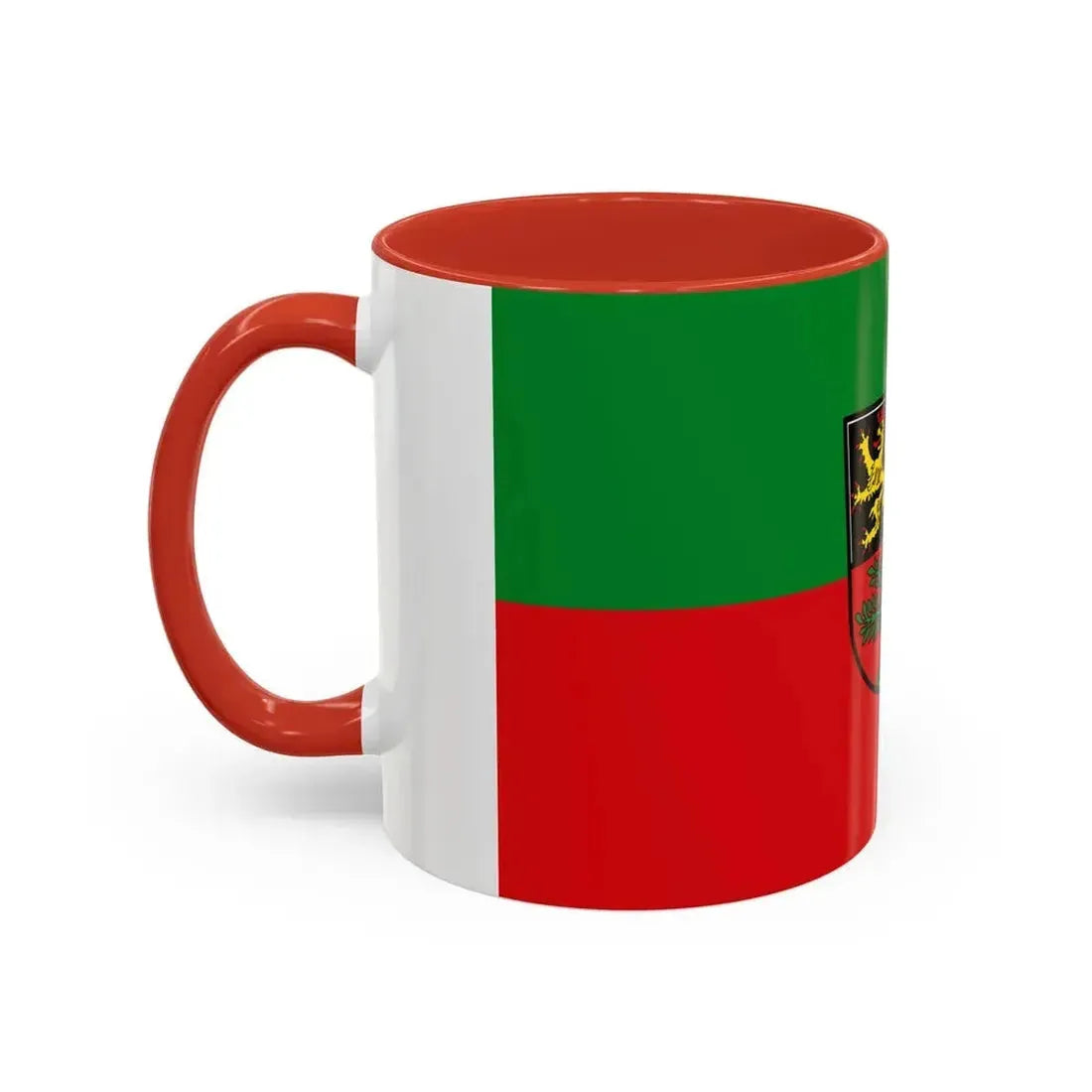 Flag of Weiden in der Oberpfalz Germany - Accent Coffee Mug - Go Mug Yourself