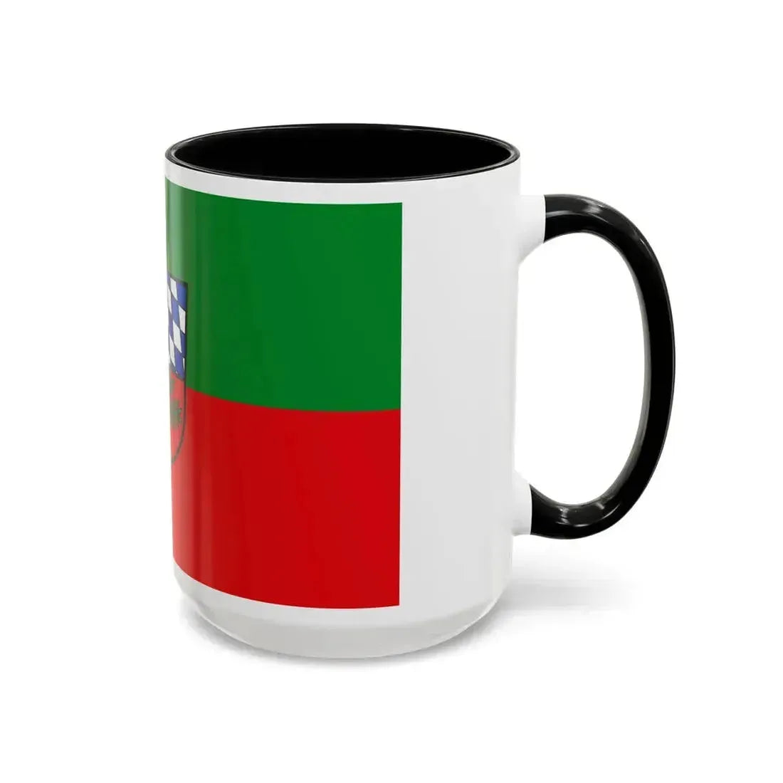 Flag of Weiden in der Oberpfalz Germany - Accent Coffee Mug - Go Mug Yourself