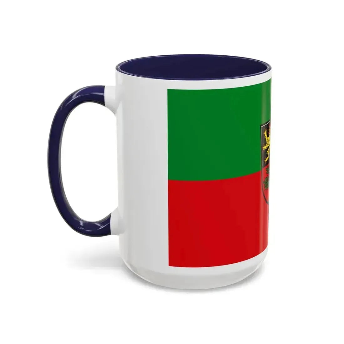 Flag of Weiden in der Oberpfalz Germany - Accent Coffee Mug - Go Mug Yourself