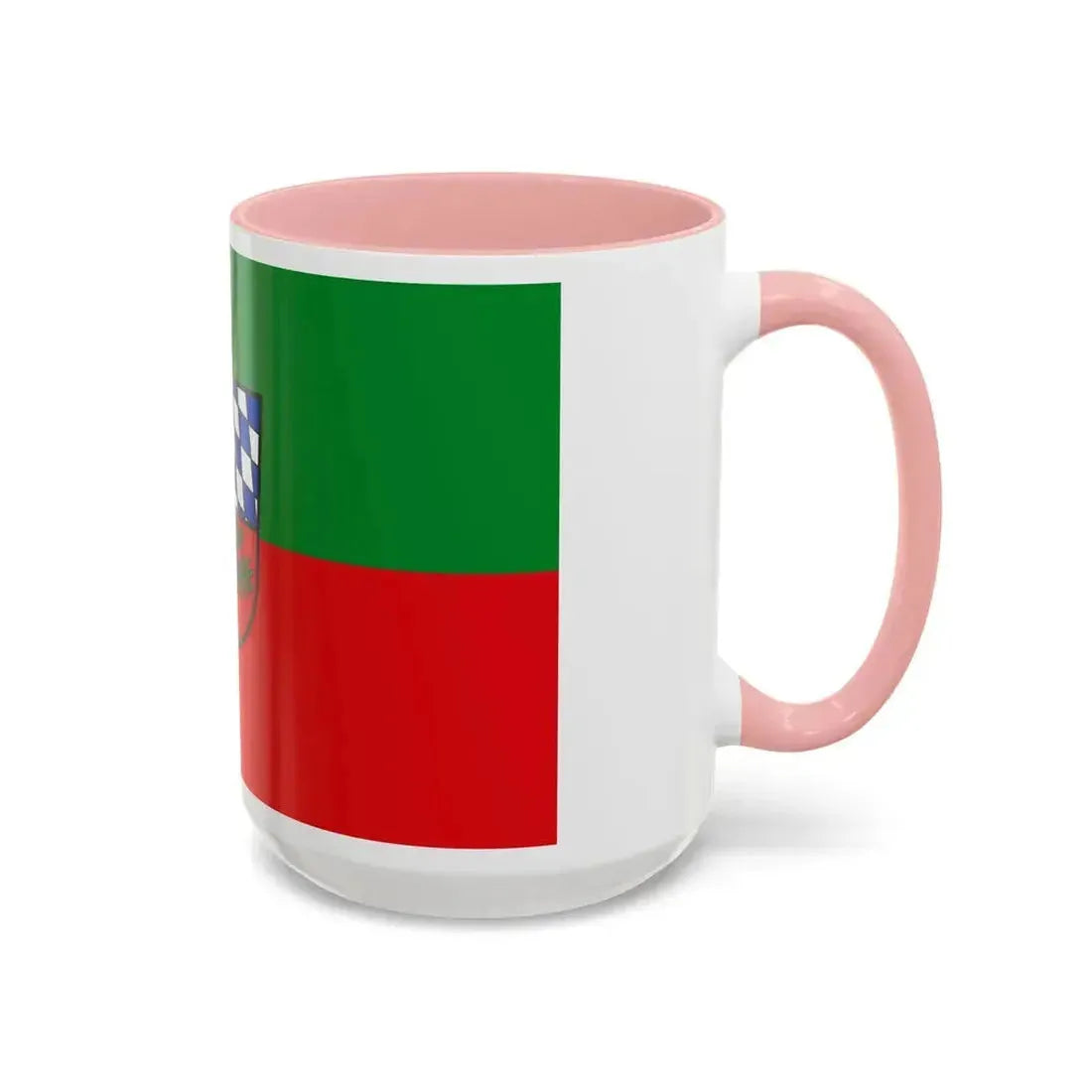 Flag of Weiden in der Oberpfalz Germany - Accent Coffee Mug - Go Mug Yourself