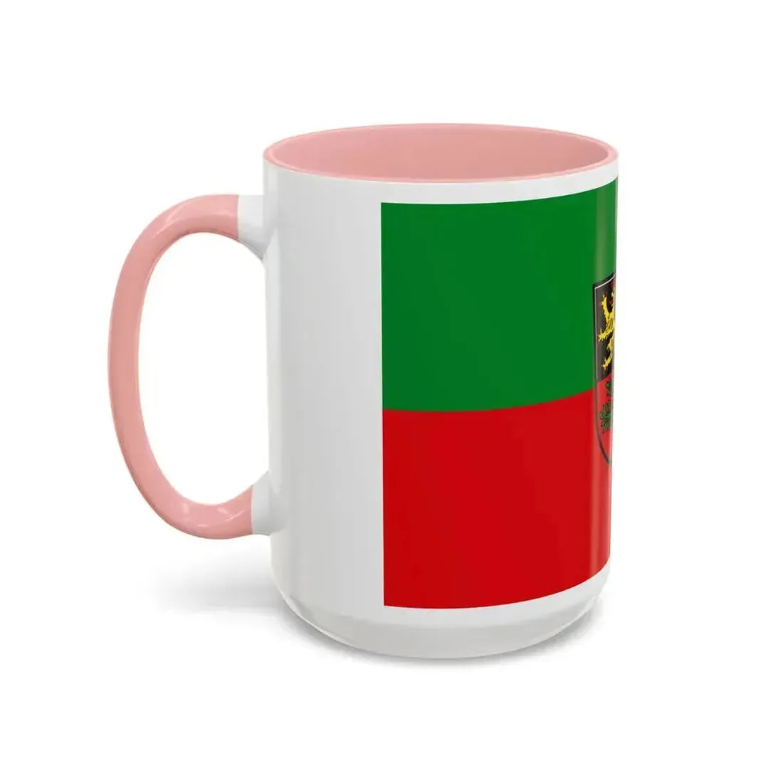 Flag of Weiden in der Oberpfalz Germany - Accent Coffee Mug - Go Mug Yourself
