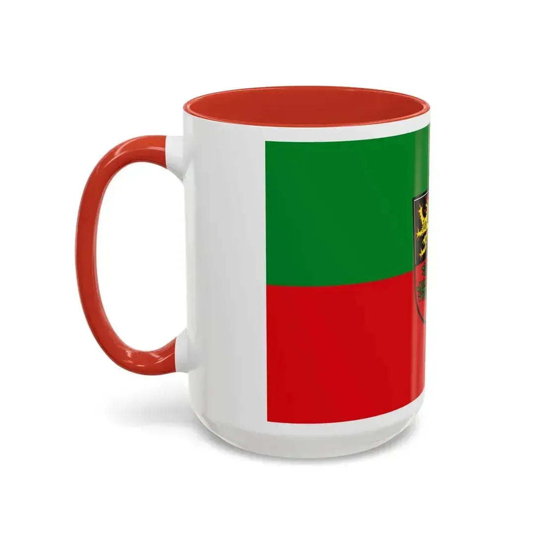 Flag of Weiden in der Oberpfalz Germany - Accent Coffee Mug - Go Mug Yourself