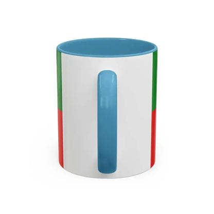 Flag of Weiden in der Oberpfalz Germany - Accent Coffee Mug - Go Mug Yourself