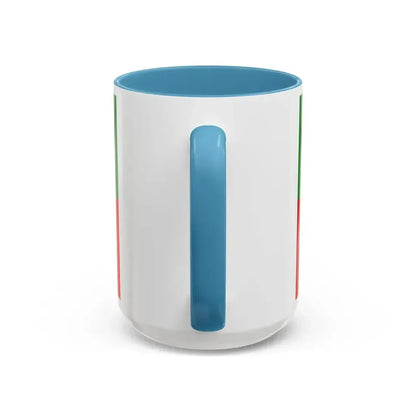 Flag of Weiden in der Oberpfalz Germany - Accent Coffee Mug - Go Mug Yourself