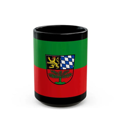 Flag of Weiden in der Oberpfalz Germany - Black Coffee Mug 15oz - Go Mug Yourself