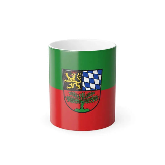 Flag of Weiden in der Oberpfalz Germany - Color Changing Coffee Mug 11oz - Go Mug Yourself