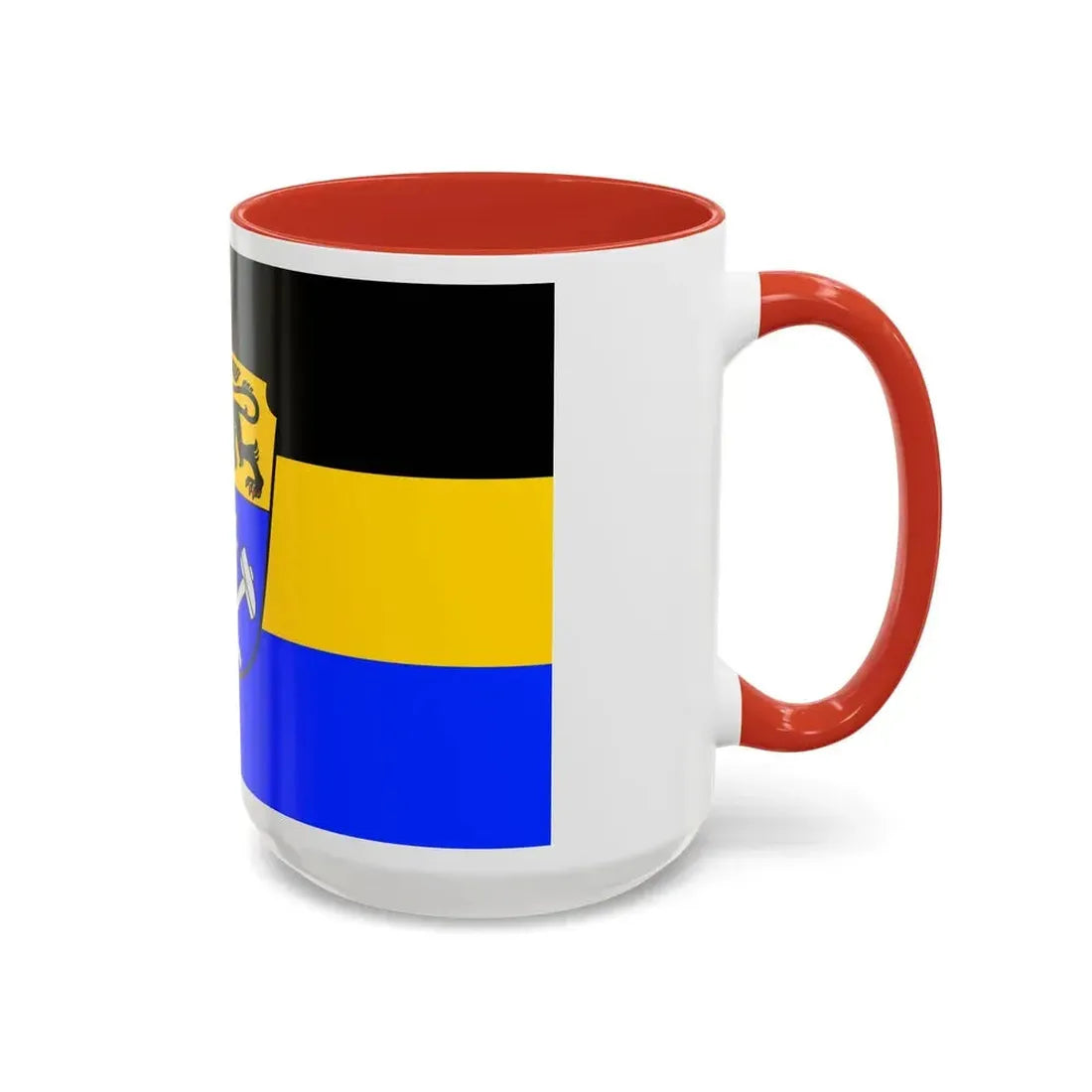 Flag of Weilheim Schongau Germany - Accent Coffee Mug - Go Mug Yourself