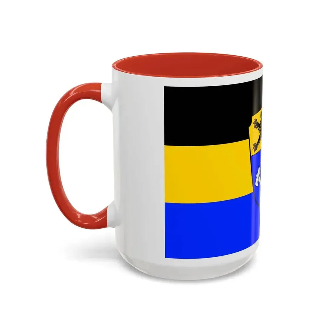 Flag of Weilheim Schongau Germany - Accent Coffee Mug - Go Mug Yourself