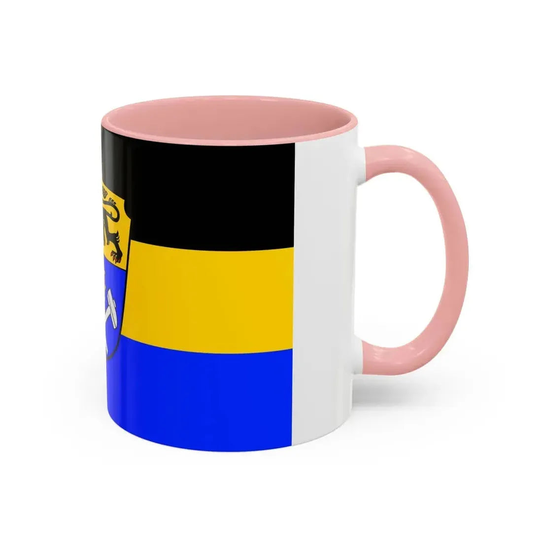 Flag of Weilheim Schongau Germany - Accent Coffee Mug - Go Mug Yourself