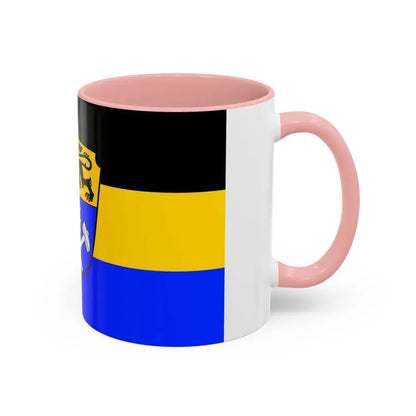 Flag of Weilheim Schongau Germany - Accent Coffee Mug - Go Mug Yourself