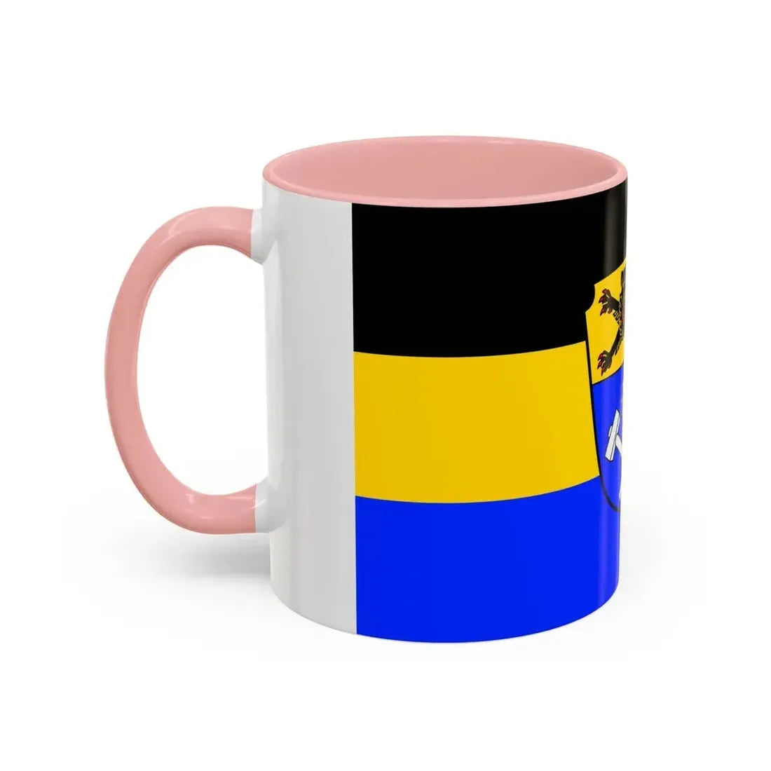 Flag of Weilheim Schongau Germany - Accent Coffee Mug - Go Mug Yourself