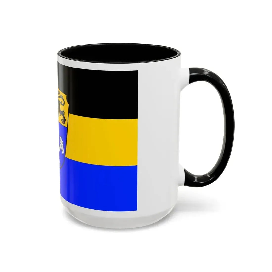 Flag of Weilheim Schongau Germany - Accent Coffee Mug - Go Mug Yourself