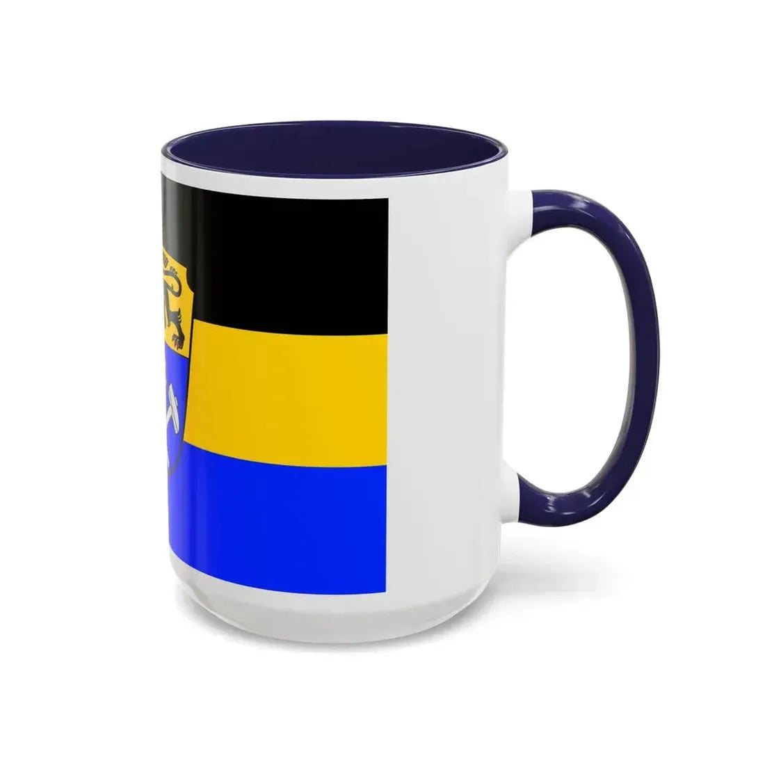 Flag of Weilheim Schongau Germany - Accent Coffee Mug - Go Mug Yourself