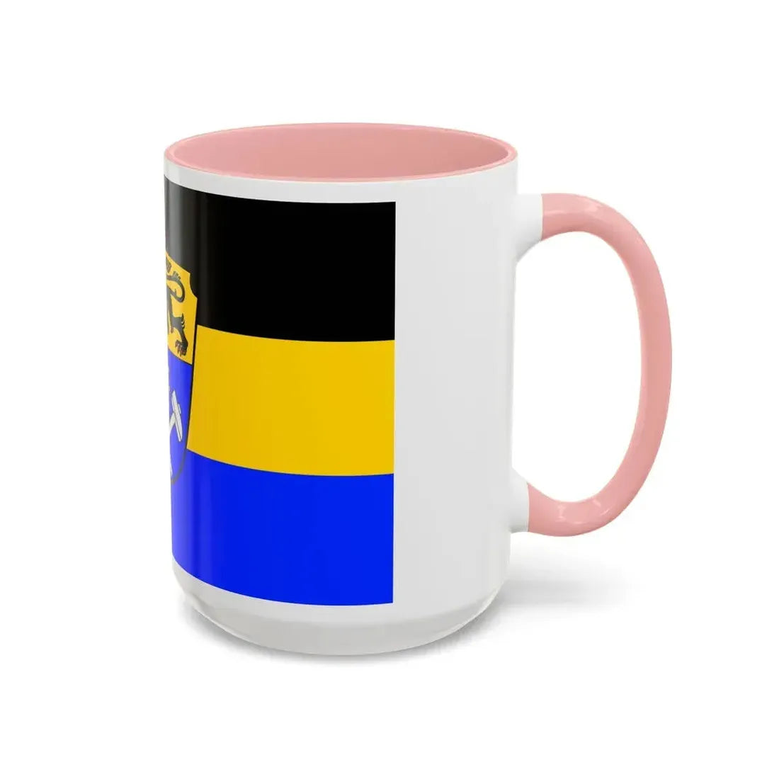 Flag of Weilheim Schongau Germany - Accent Coffee Mug - Go Mug Yourself