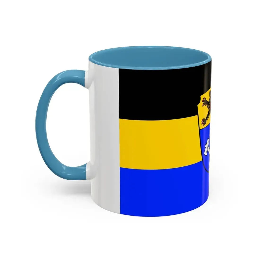 Flag of Weilheim Schongau Germany - Accent Coffee Mug - Go Mug Yourself