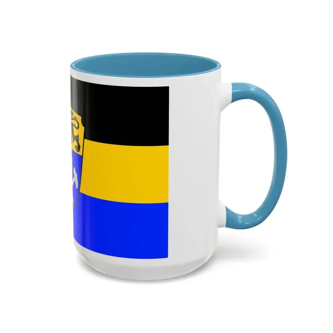Flag of Weilheim Schongau Germany - Accent Coffee Mug - Go Mug Yourself