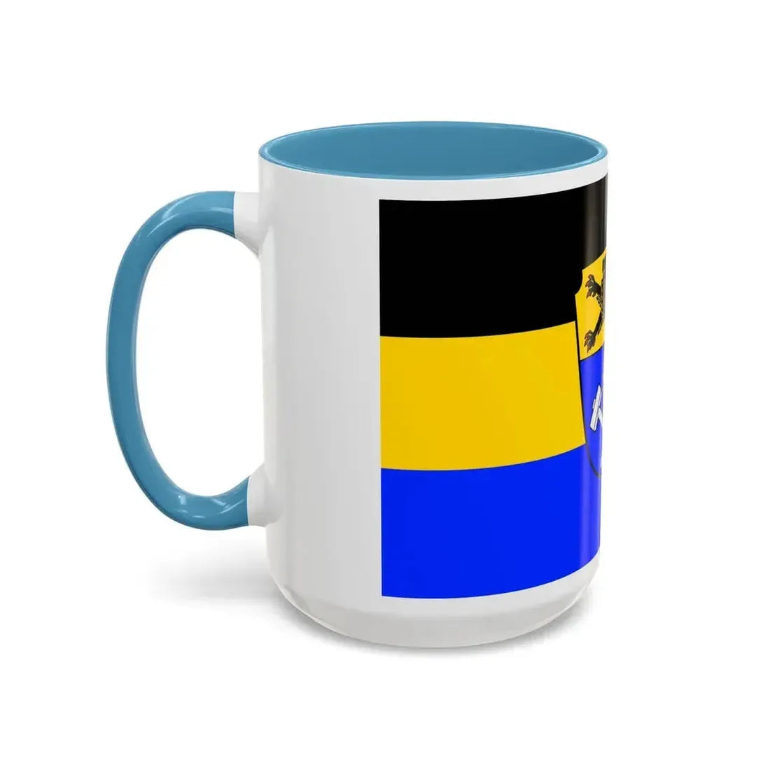 Flag of Weilheim Schongau Germany - Accent Coffee Mug - Go Mug Yourself