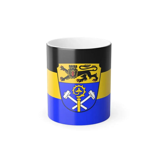 Flag of Weilheim Schongau Germany - Color Changing Coffee Mug 11oz - Go Mug Yourself