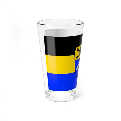 Flag of Weilheim Schongau Germany - Pint Glass 16oz - Go Mug Yourself