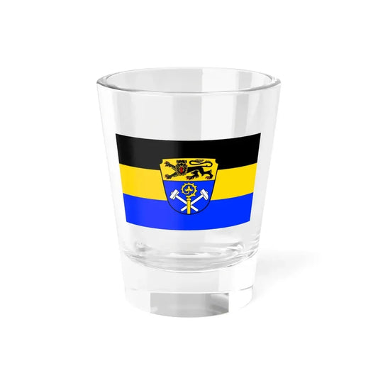 Flag of Weilheim Schongau Germany - Shot Glass 1.5oz 1.5oz - Go Mug Yourself