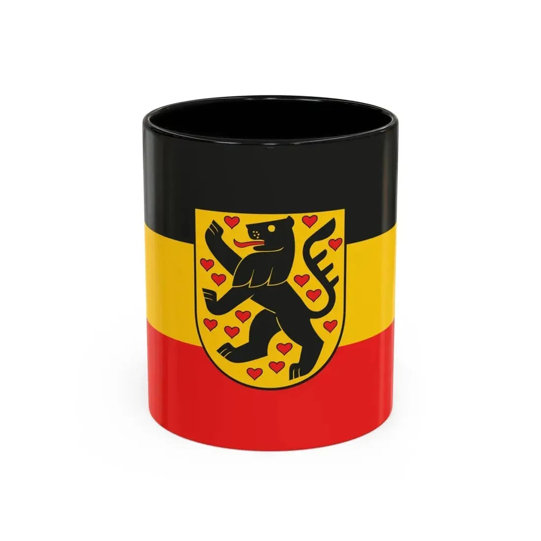 Flag of Weimar Germany - Accent Coffee Mug 11oz Black - Go Mug Yourself