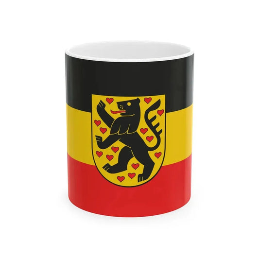 Flag of Weimar Germany - White Coffee Mug 11oz - Go Mug Yourself
