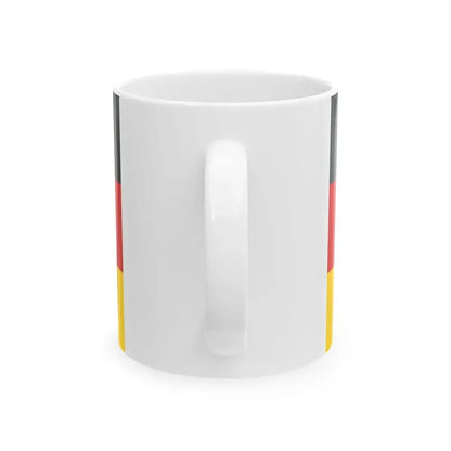 Flag of Weimar Republic defence minister 1919 (Germany) White Coffee Mug - Go Mug Yourself