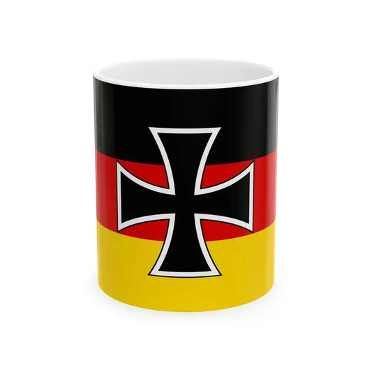 Flag of Weimar Republic defence minister 1921 (Germany) White Coffee Mug 11oz - Go Mug Yourself