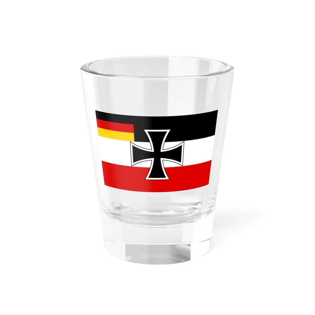 Flag of Weimar Republic jack 1919 proposed (Germany) Shot Glass 1.5oz 1.5oz - Go Mug Yourself