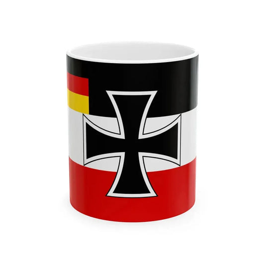 Flag of Weimar Republic jack 1919 proposed (Germany) White Coffee Mug 11oz - Go Mug Yourself