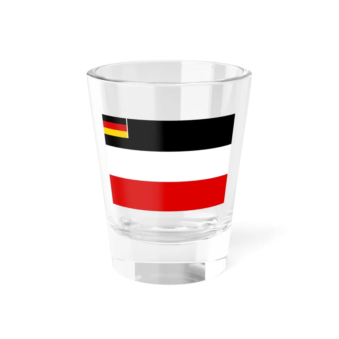 Flag of Weimar Republic merchant (Germany) Shot Glass 1.5oz 1.5oz - Go Mug Yourself