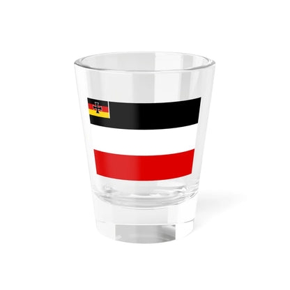 Flag of Weimar Republic merchantcross (Germany) Shot Glass 1.5oz 1.5oz - Go Mug Yourself