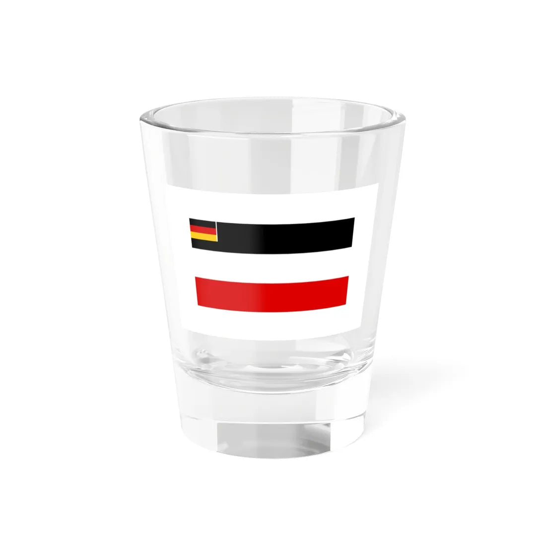Flag of Weimar Republic pilot (Germany) Shot Glass 1.5oz 1.5oz - Go Mug Yourself