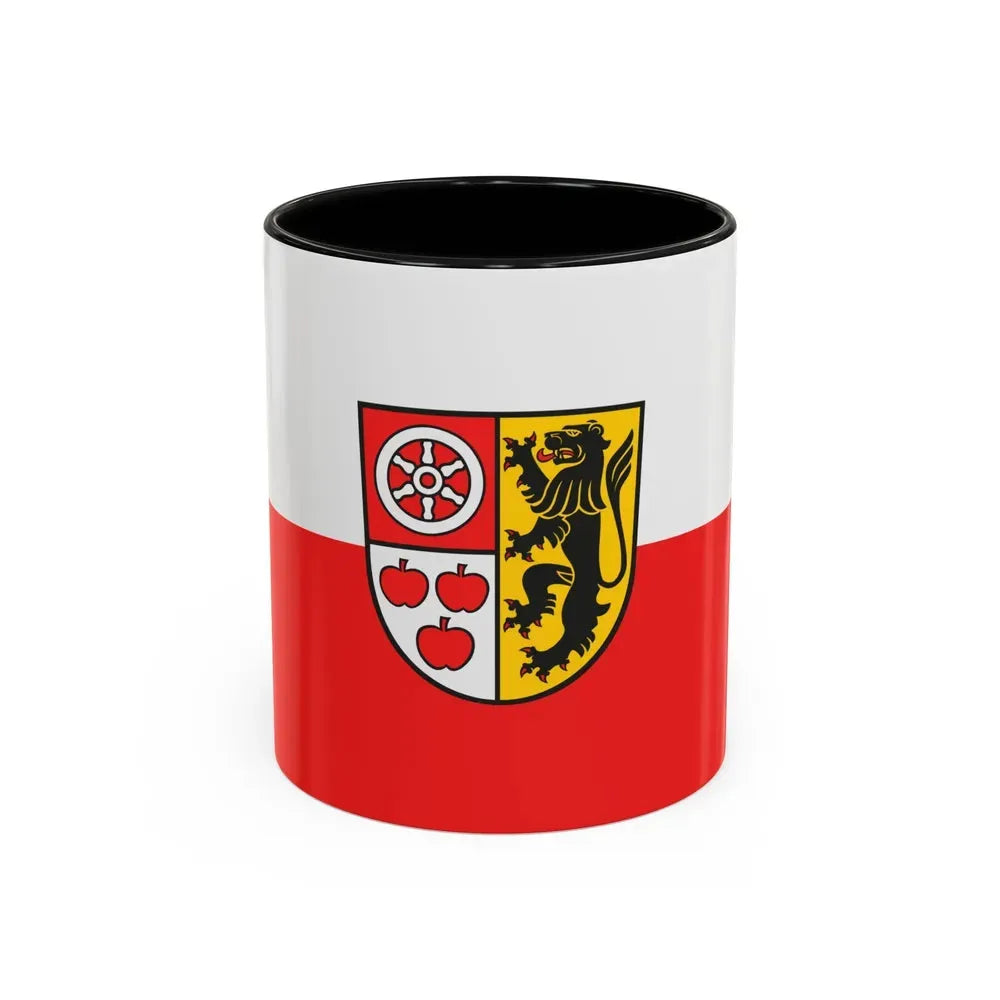 Flag of Weimarer Land Germany - Accent Coffee Mug 11oz Black - Go Mug Yourself