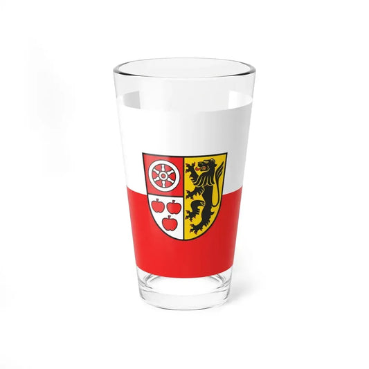 Flag of Weimarer Land Germany - Pint Glass 16oz 16oz - Go Mug Yourself