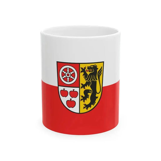 Flag of Weimarer Land Germany - White Coffee Mug 11oz - Go Mug Yourself