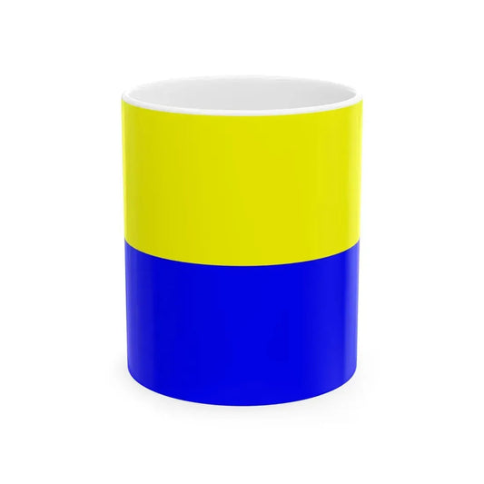 Flag of Weissenfels (Germany) White Coffee Mug 11oz - Go Mug Yourself
