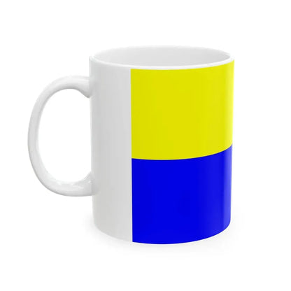 Flag of Weissenfels (Germany) White Coffee Mug - Go Mug Yourself