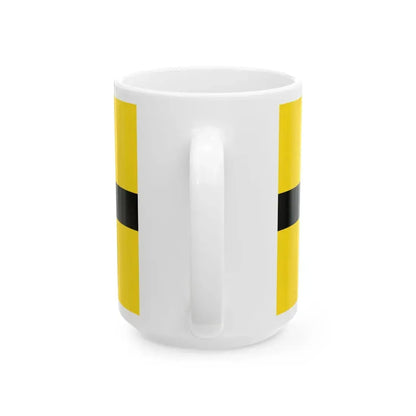 Flag of Wellington City New Zealand (New Zealand) White Coffee Mug - Go Mug Yourself