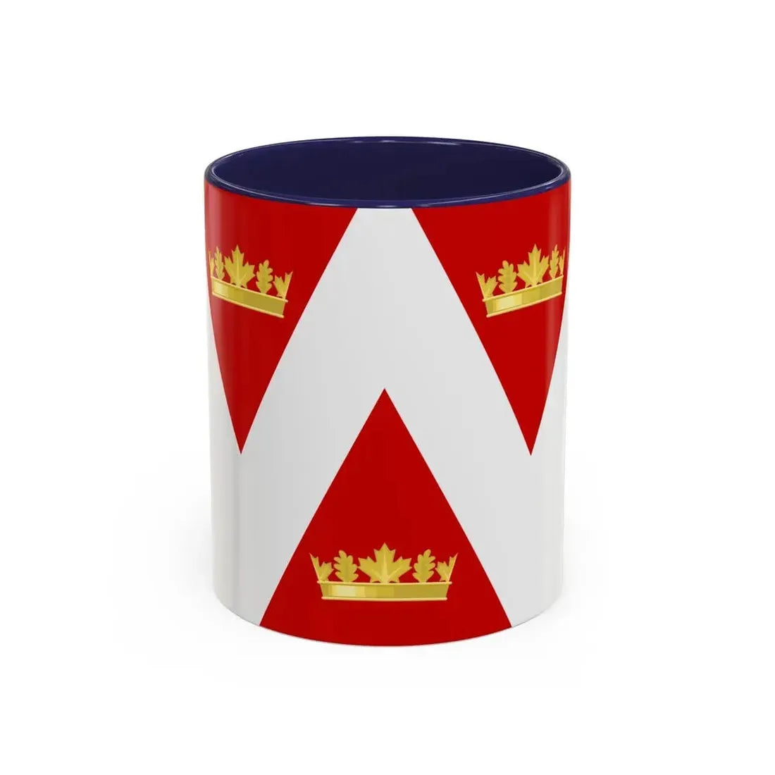 Flag of Wellington Ontario Canada - Accent Coffee Mug 11oz Navy - Go Mug Yourself