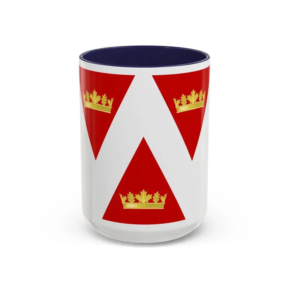 Flag of Wellington Ontario Canada - Accent Coffee Mug 15oz Navy - Go Mug Yourself