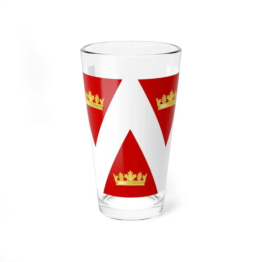 Flag of Wellington Ontario Canada - Pint Glass 16oz 16oz - Go Mug Yourself