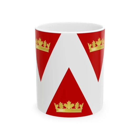 Flag of Wellington Ontario (Canada) White Coffee Mug 11oz - Go Mug Yourself