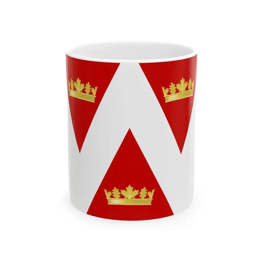 Flag of Wellington Ontario Canada - White Coffee Mug 11oz - Go Mug Yourself