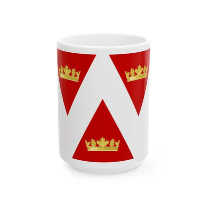 Flag of Wellington Ontario Canada - White Coffee Mug 15oz - Go Mug Yourself